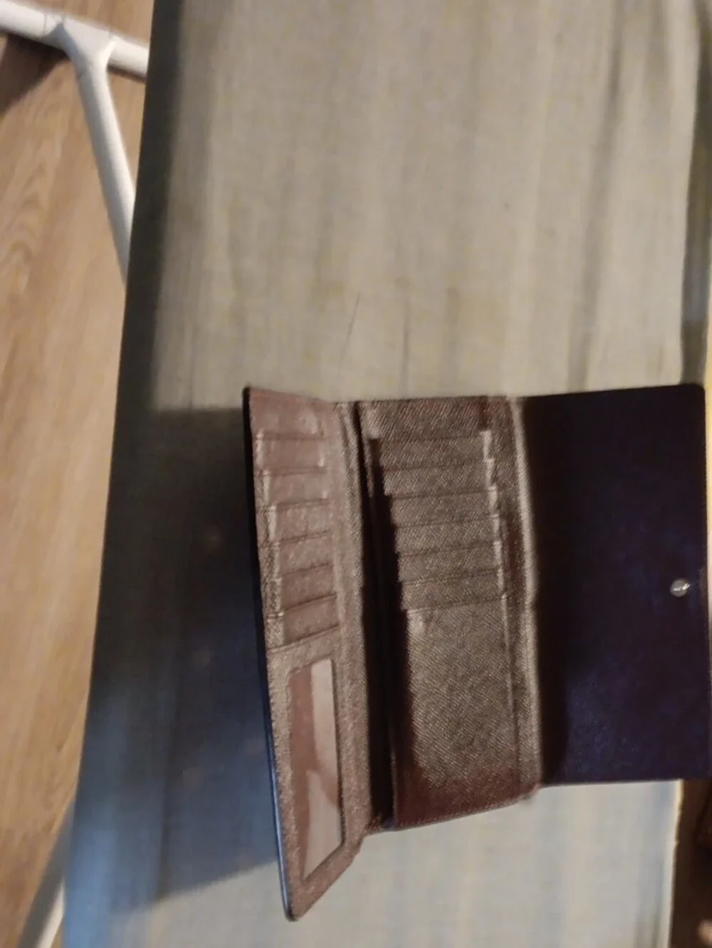 Coach Pink Tri Fold Wallet Gently Used